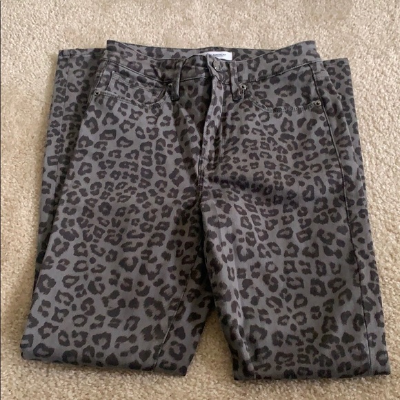 GOOD AMERICAN good legs leopard print jeans - Picture 4 of 5